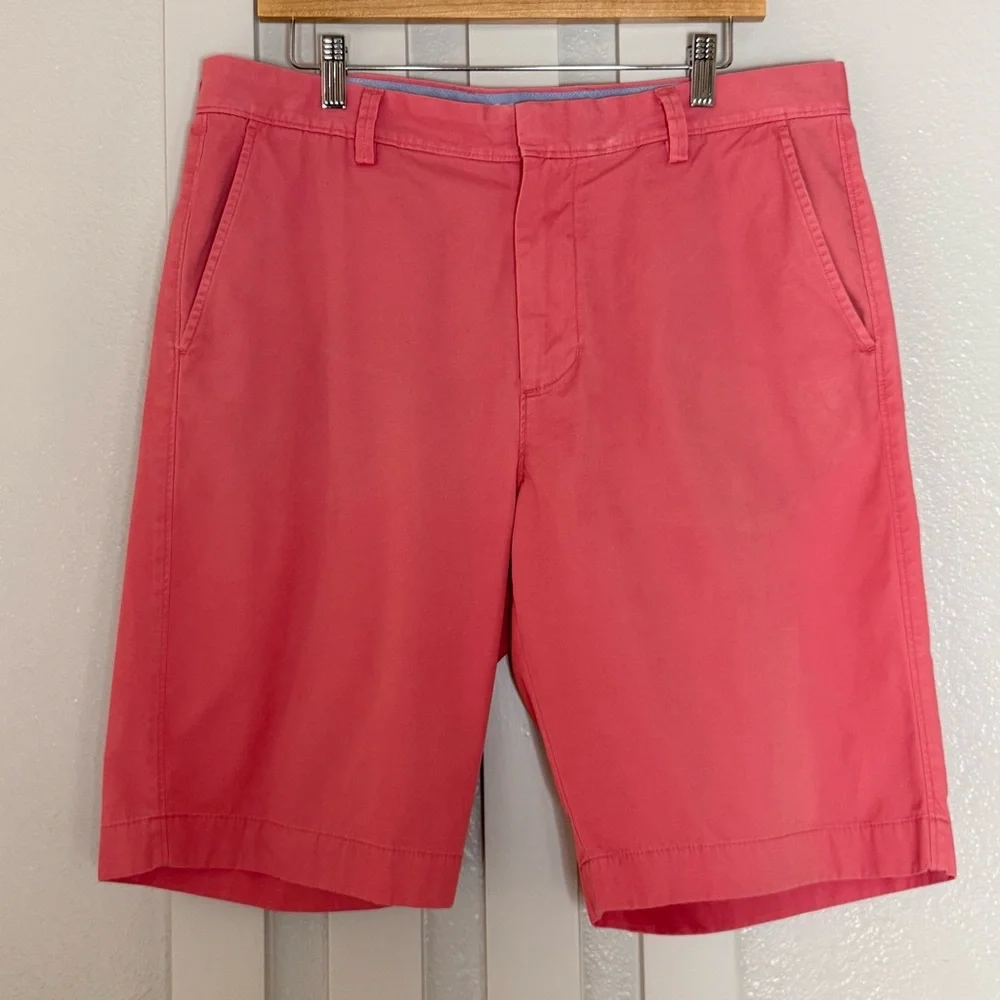 J.Crew Men’s Coral Cotton‎ Shorts | Size 34 | Classic Chino Style